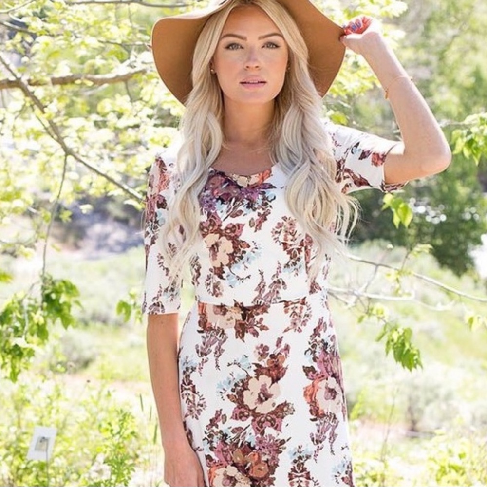 Mikarose Floral Maxi Dress